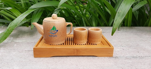 Tetera de bambú
