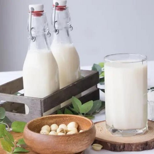 Procesamiento de leche de semilla de loto