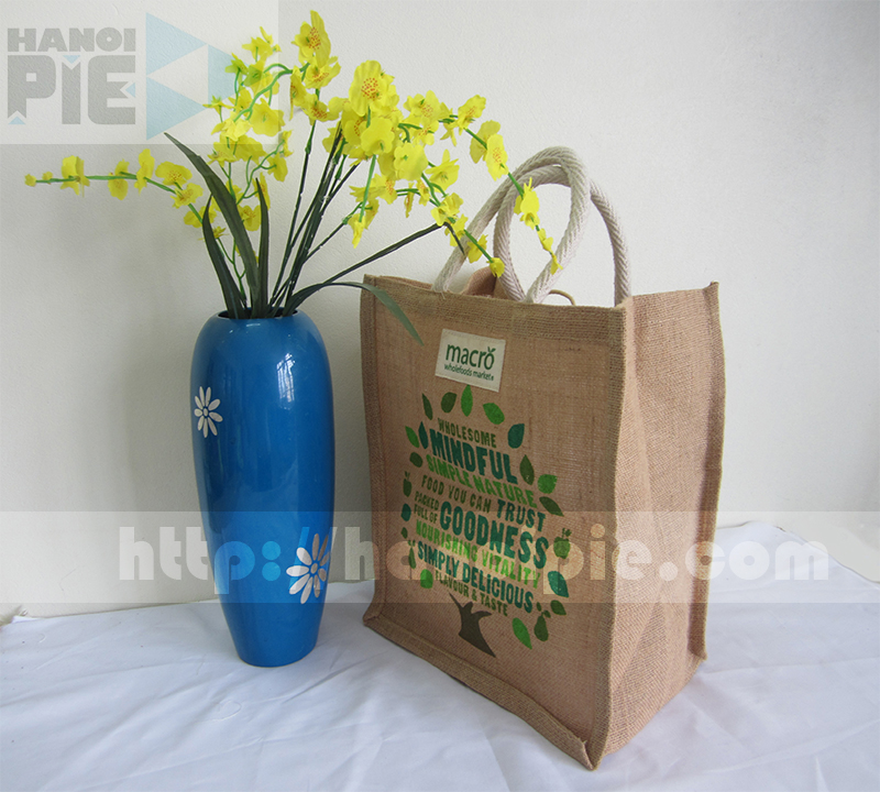 Bolsa de yute ecológica