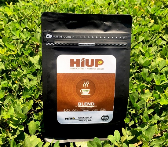 Polvo de café mezclado HiupCoffee