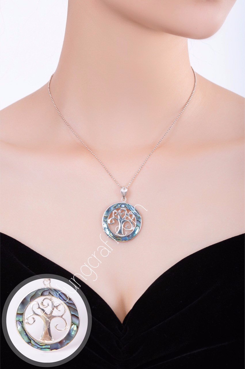 Joyas de Plata con Mosaico de Perlas