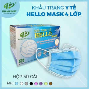 Hola Mascarilla Médica de 4 Capas