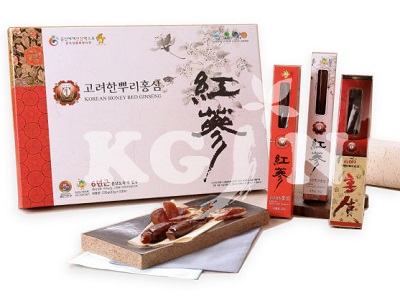 Cheon Gyeong Sam ginseng rojo coreano