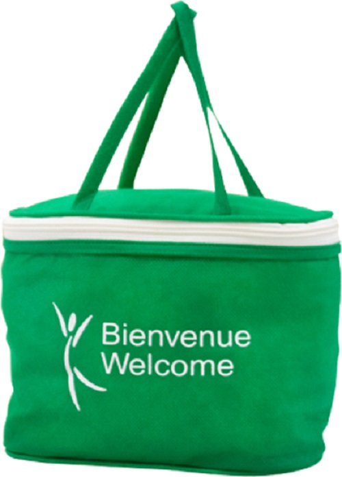 Bolsa no tejida Vanaty Green