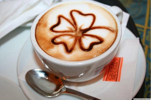 Cappuccino de durian