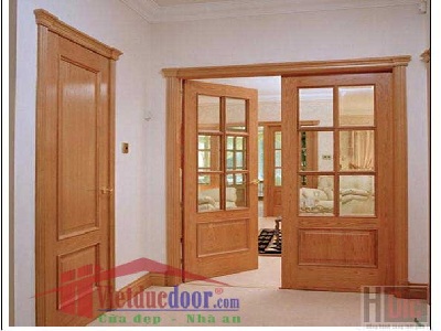 Puerta de madera industrial HDF