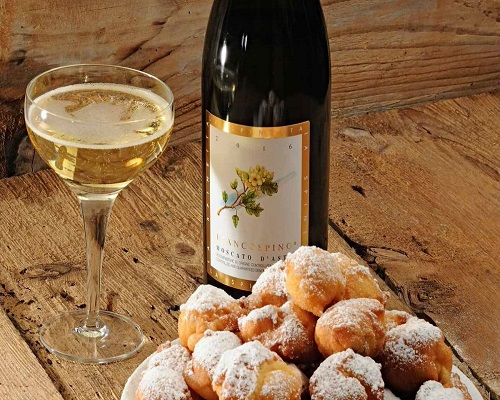 Vino espumoso Moscato Biancospino