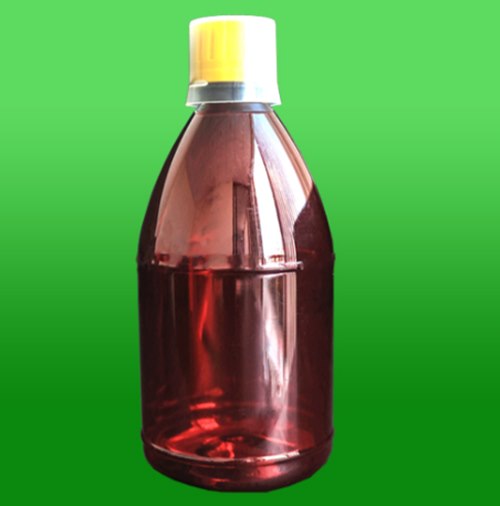 Botella de plástico PET de 500 ml con tapa de 28 mm.