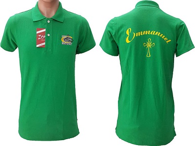 Camiseta del uniforme del coro