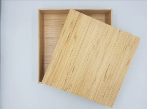 Caja de bambú
