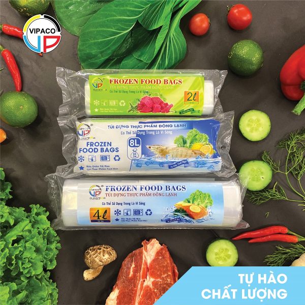 Bolsa de alimentos congelados
