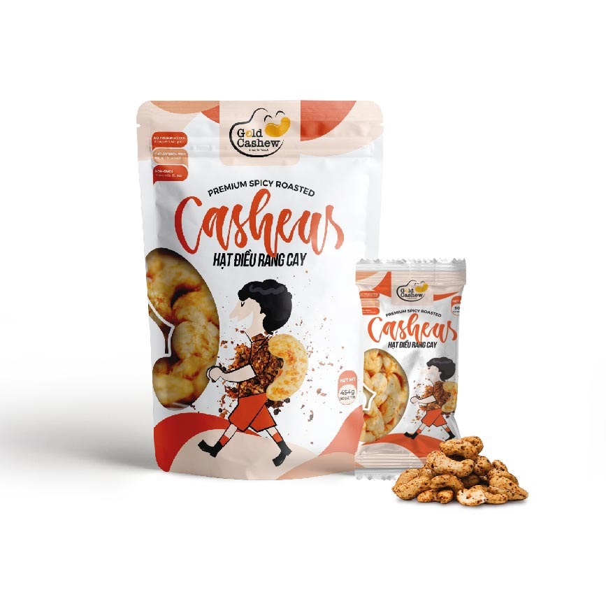Anacardos tostados picantes de calidad premium