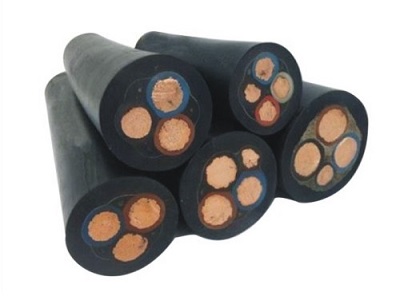 Cable de múltiples núcleos recubierto de goma