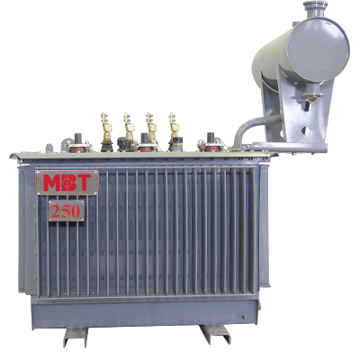 Transformador de aceite trifásico de tipo abierto de 250kVA