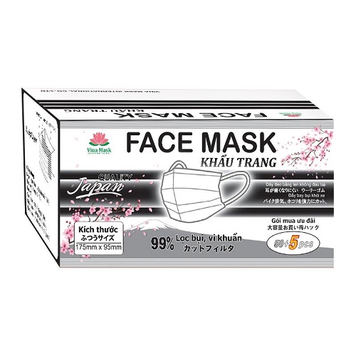 Mascarilla de carbón activado de 4 capas
