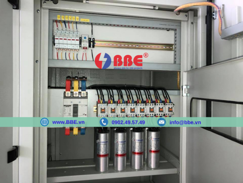 Gabinete de Compensación de Capacitores