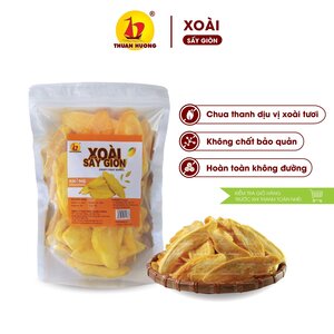 Mango deshidratado crujiente