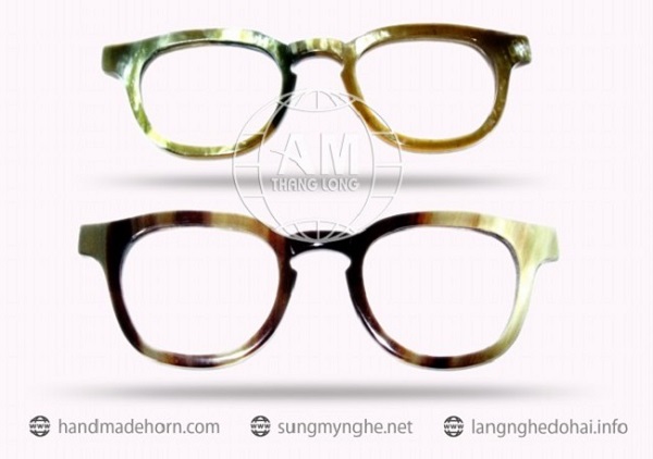 Monturas de gafas de cuerno