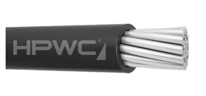 Cable de alimentación de núcleo HPWC 1, conductor de aluminio, PVC...