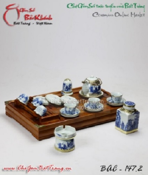 Juego de té de cerámica
