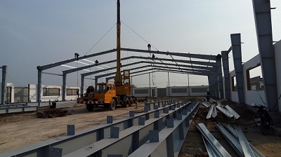 Construcción de fábrica