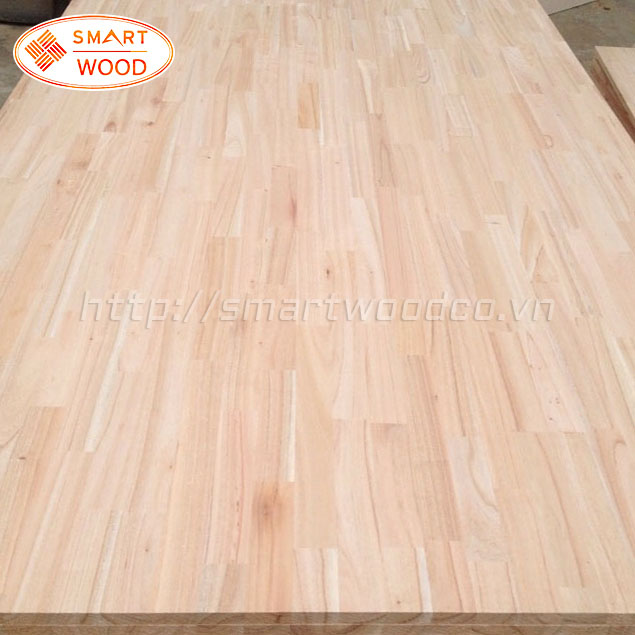 Unión de dedo de madera de Sapele