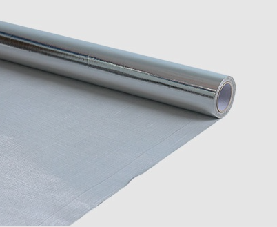Tela de fibra de vidrio con papel de aluminio económico.