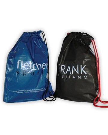 Bolsa de plástico con cordón