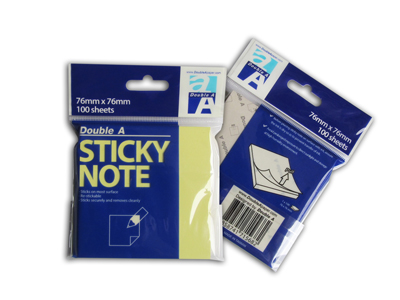 Papel de notas 76 x 76mm (3x3)