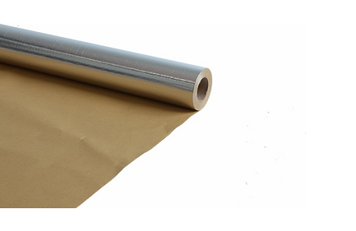 Revestimiento de papel de aluminio con refuerzo de malla