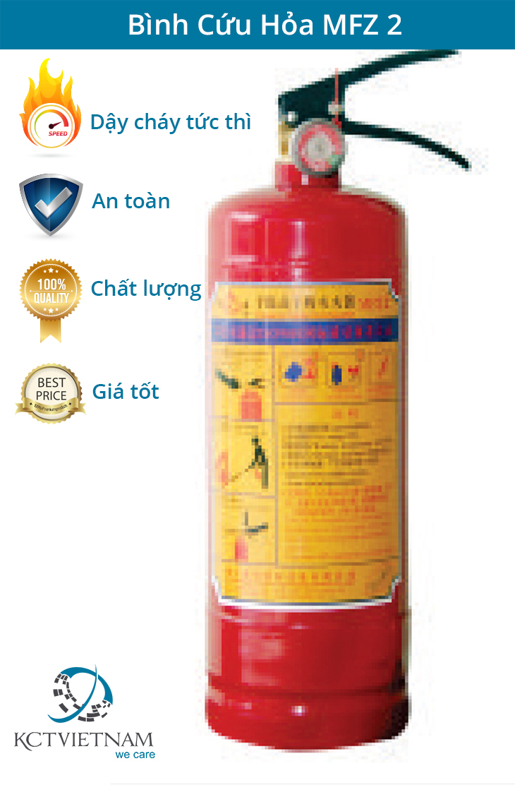 Extintor de incendios BC MFZ-2