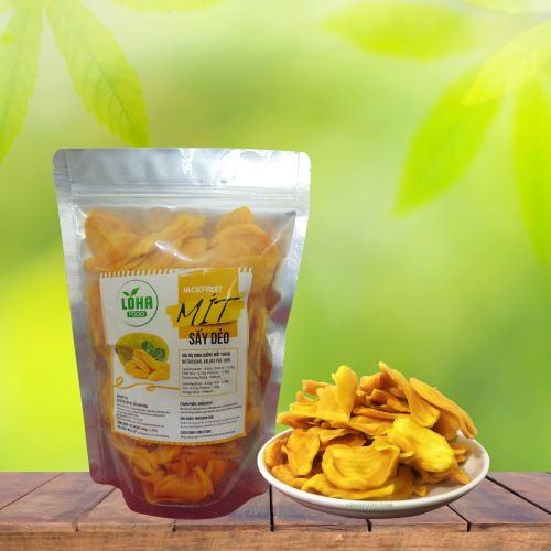 Jackfruit deshidratado suave
