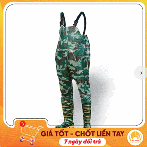 Pantalones de pesca con botas