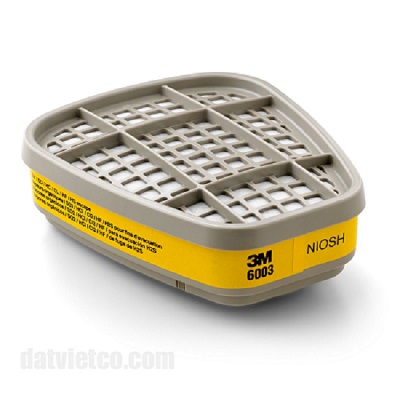 Cartucho 3M™ de Vapor Orgánico/Gases Ácidos 6003