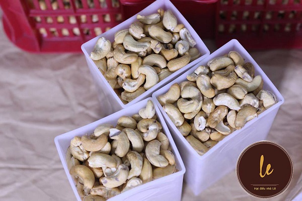 Nueces de anacardo tostadas sin sal