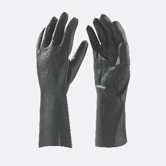 Guantes resistentes a productos químicos de neopreno