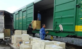Servicio de transporte de contenedores ferroviarios
