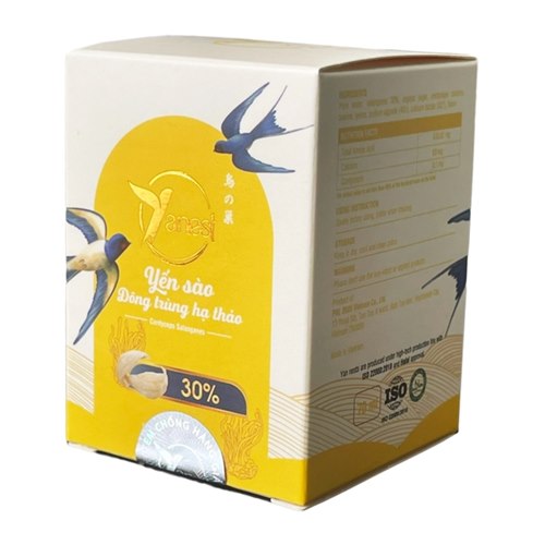 Procesamiento instantáneo de bebidas de nido de pájaro.