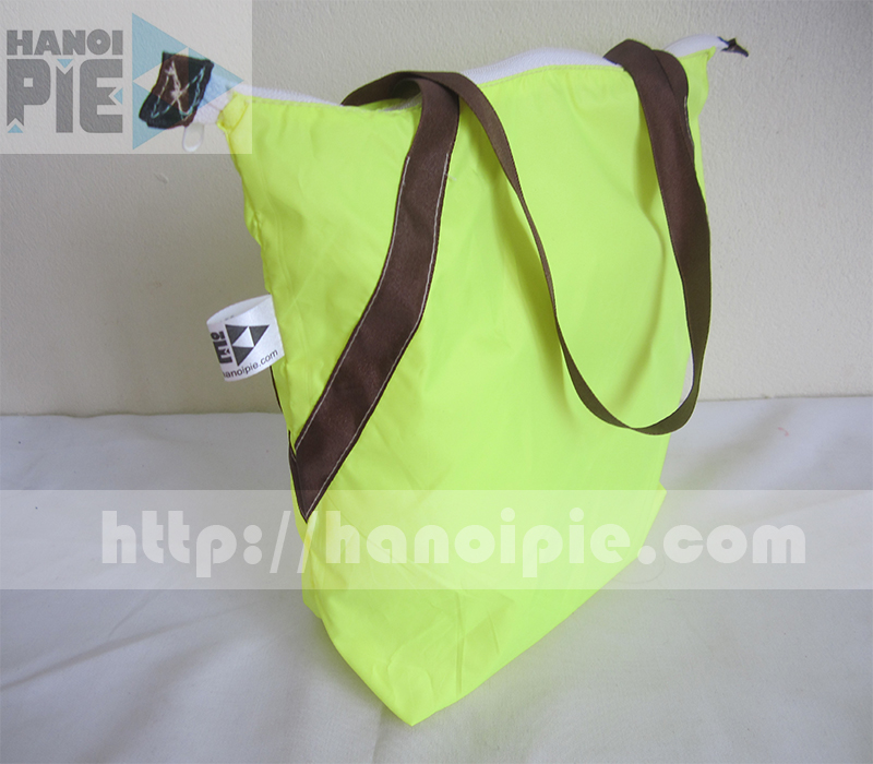 Bolsa de compras de poliéster colorida