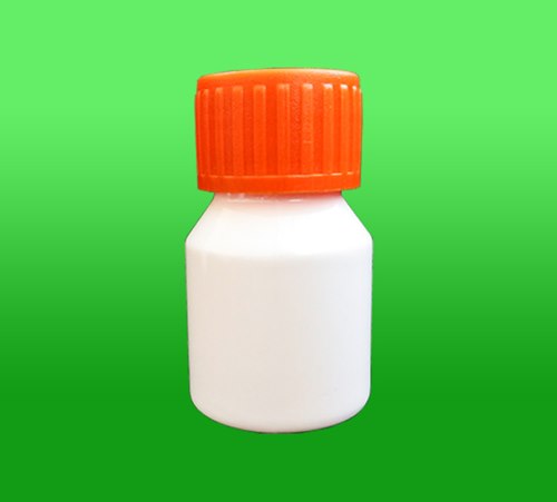 Botella de plástico PET de 30 ml con diámetro de 28 mm.