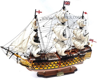 Modelo de barco HMS Victory
