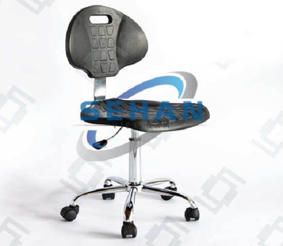 Silla antiestática con respaldo