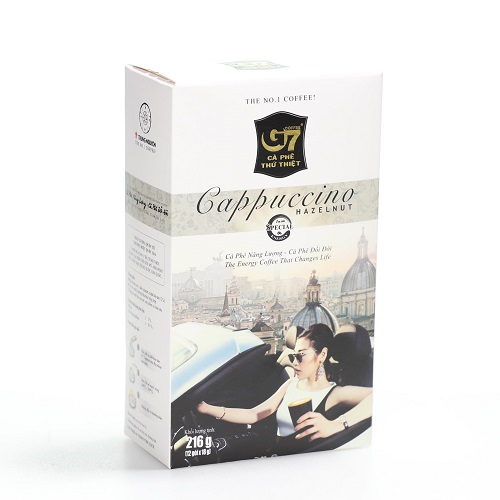 Café instantáneo G7 Cappuccino avellana