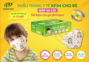 KF94 Mascarilla Infantil Médica Hola