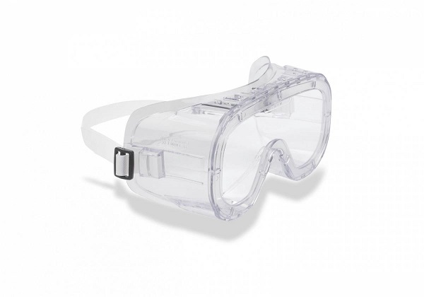 Gafas esterilizadas en sala limpia