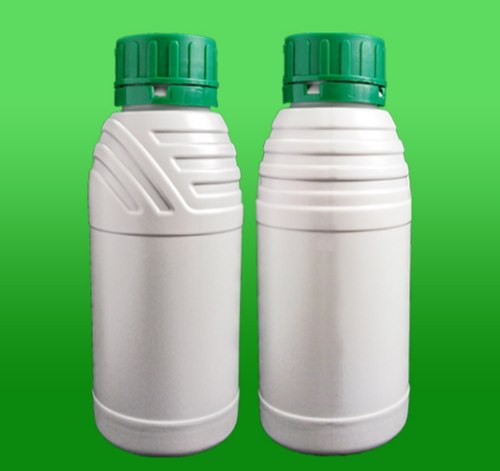 Botella de plástico HDPE de 500 ml con un diámetro de 42.5 mm.