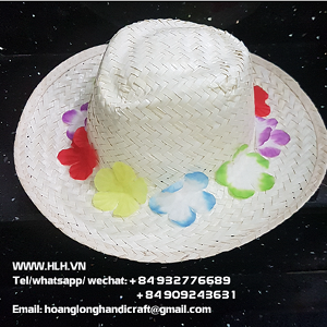 Sombrero de paja de Hawái