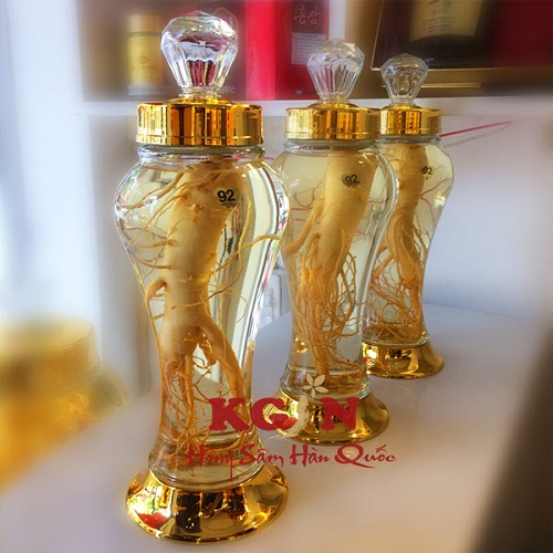 Vino de ginseng fresco