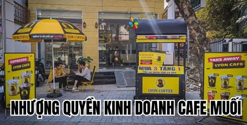 Modelo de negocio de franquicia de carrito móvil de café salado
