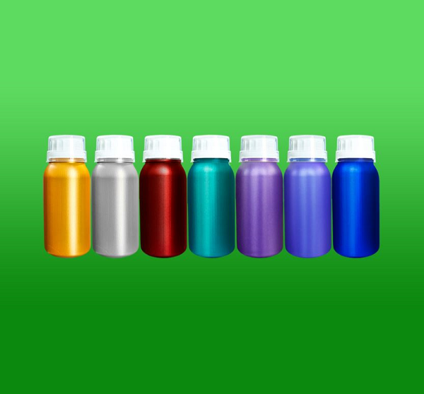 Botella de aluminio COEX de 150 ml con tapa de Ø33 mm.